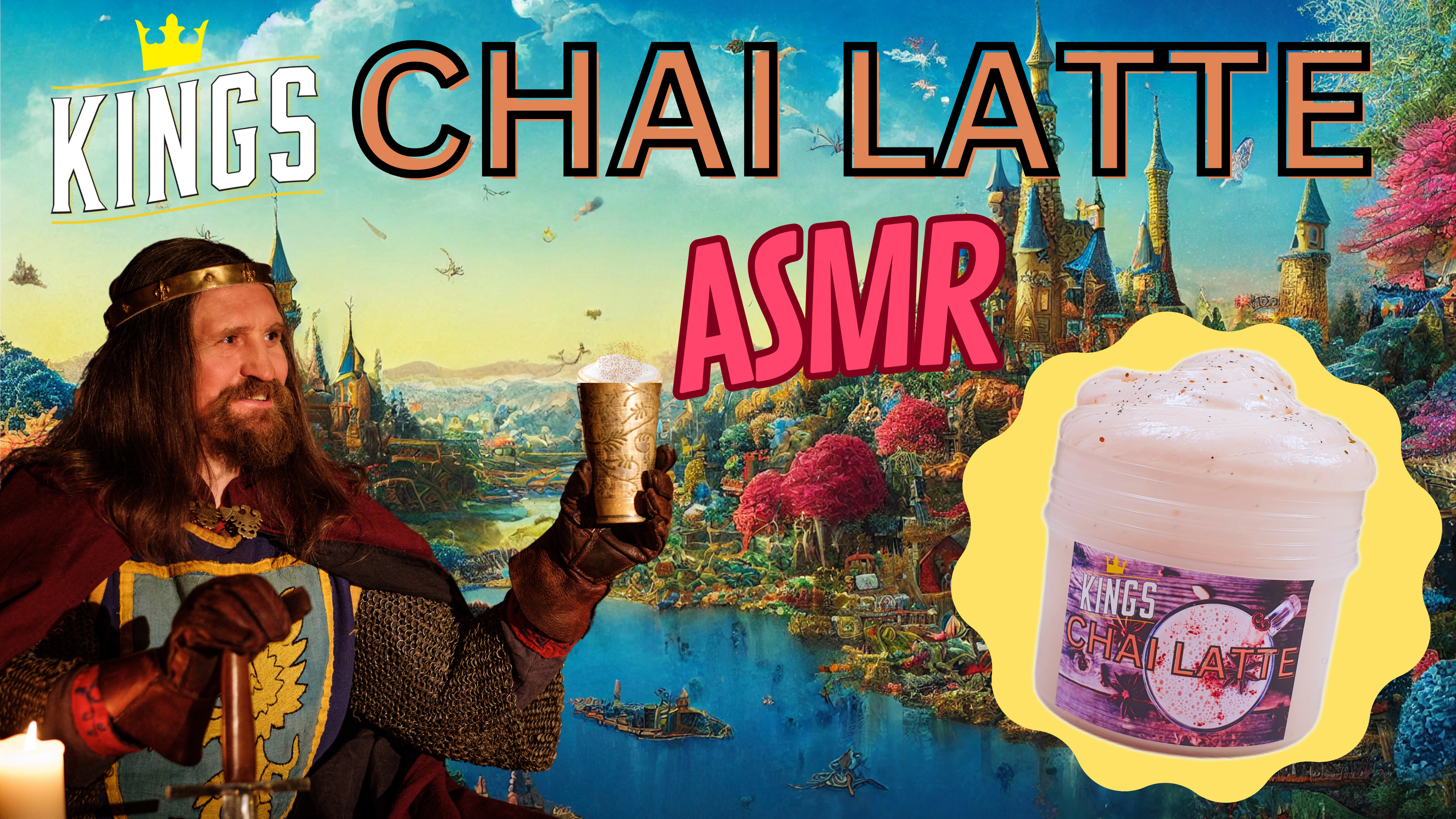 Load video: Kings Chai Latte ASMR